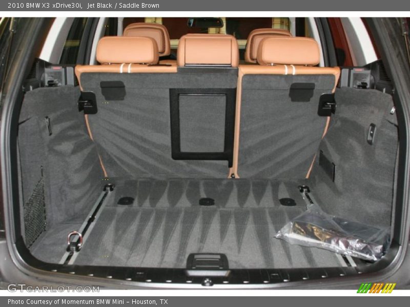 Jet Black / Saddle Brown 2010 BMW X3 xDrive30i