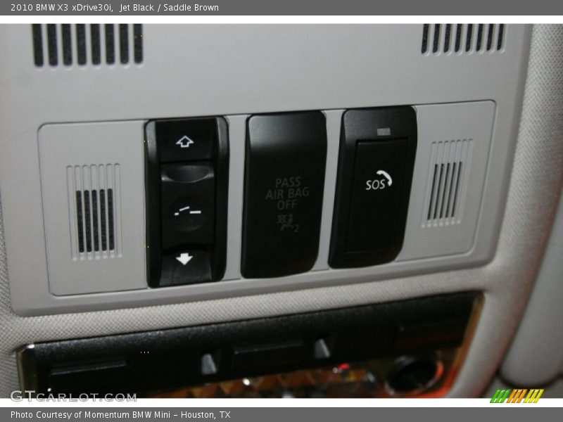 Jet Black / Saddle Brown 2010 BMW X3 xDrive30i