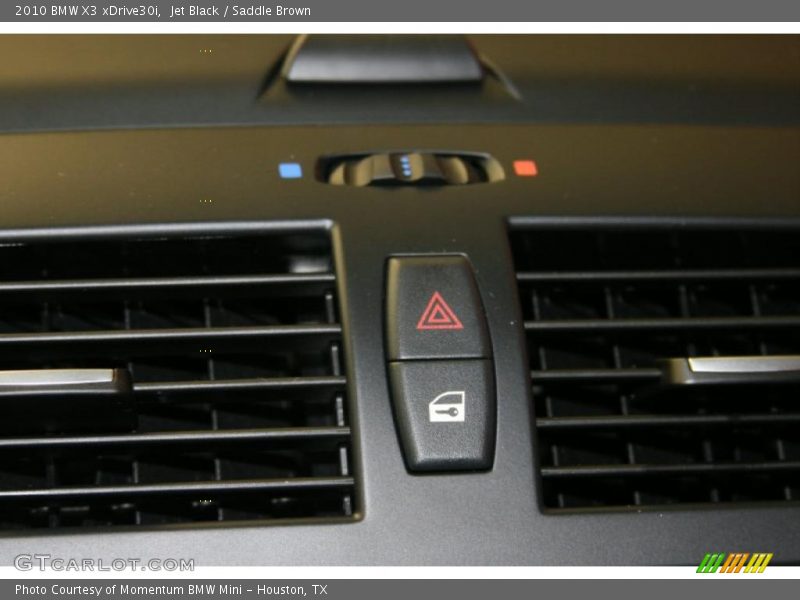 Jet Black / Saddle Brown 2010 BMW X3 xDrive30i