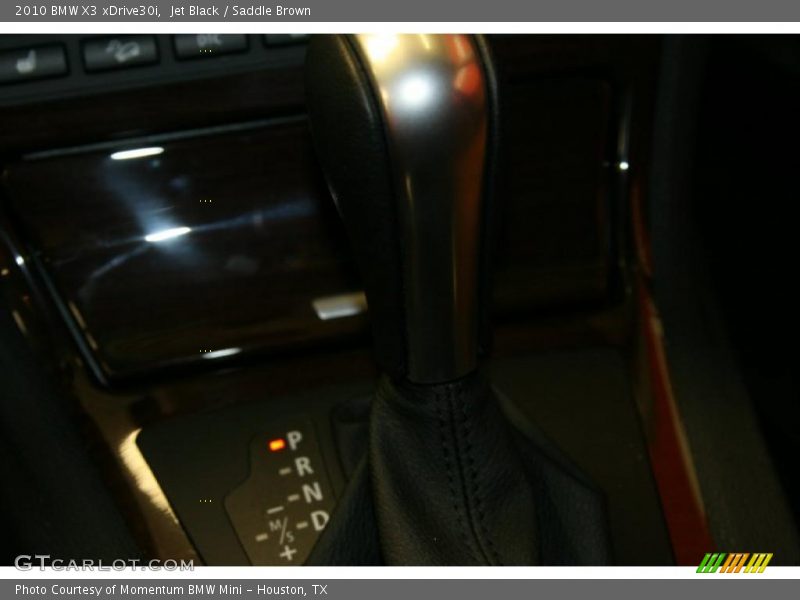 Jet Black / Saddle Brown 2010 BMW X3 xDrive30i