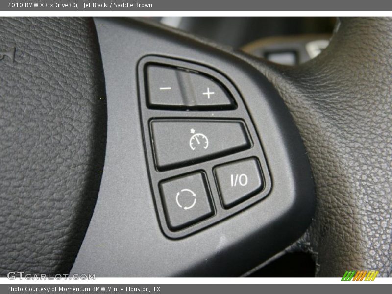 Jet Black / Saddle Brown 2010 BMW X3 xDrive30i