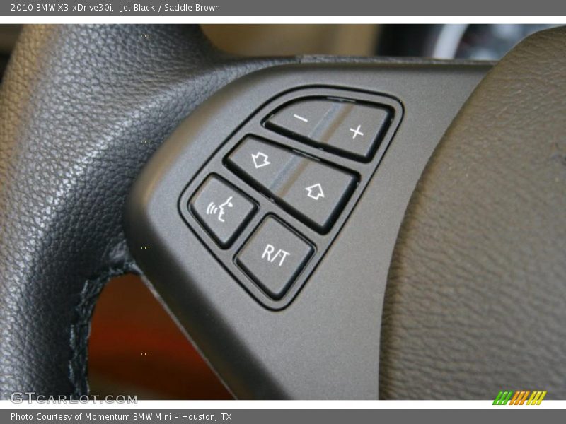 Jet Black / Saddle Brown 2010 BMW X3 xDrive30i