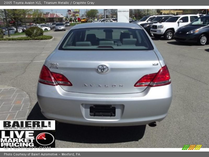 Titanium Metallic / Graphite Gray 2005 Toyota Avalon XLS