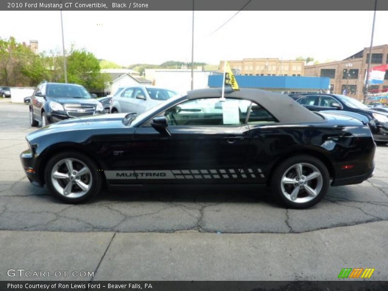 Black / Stone 2010 Ford Mustang GT Convertible