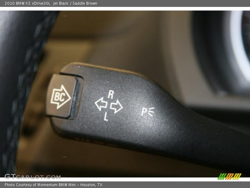 Jet Black / Saddle Brown 2010 BMW X3 xDrive30i