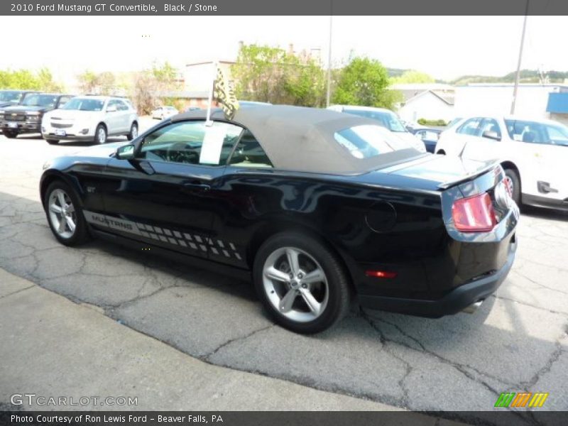 Black / Stone 2010 Ford Mustang GT Convertible
