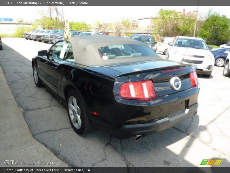 Black / Stone 2010 Ford Mustang GT Convertible