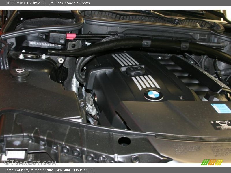 Jet Black / Saddle Brown 2010 BMW X3 xDrive30i