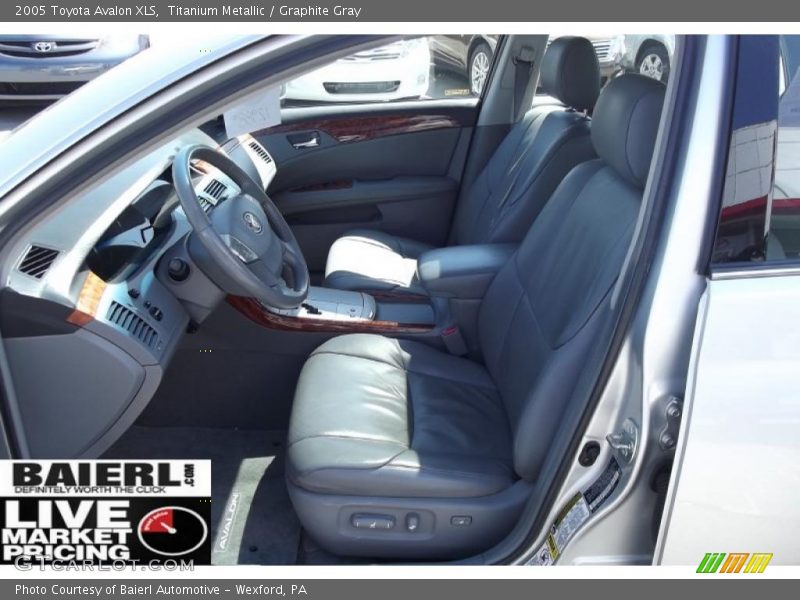 Titanium Metallic / Graphite Gray 2005 Toyota Avalon XLS