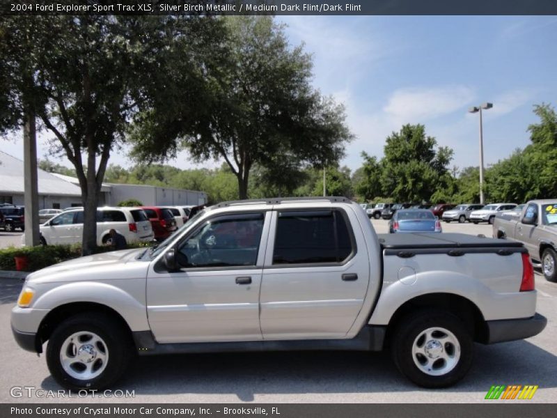 Silver Birch Metallic / Medium Dark Flint/Dark Flint 2004 Ford Explorer Sport Trac XLS