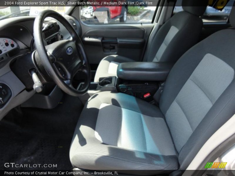 Silver Birch Metallic / Medium Dark Flint/Dark Flint 2004 Ford Explorer Sport Trac XLS