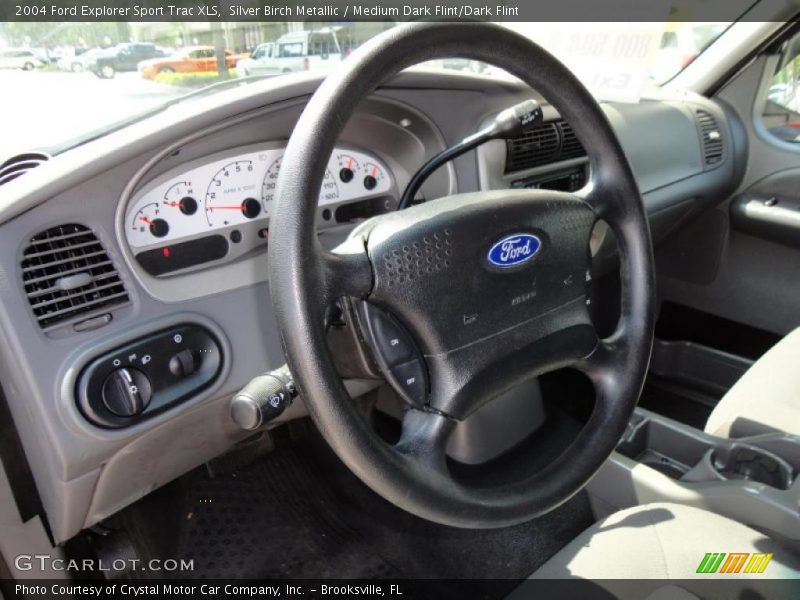Silver Birch Metallic / Medium Dark Flint/Dark Flint 2004 Ford Explorer Sport Trac XLS