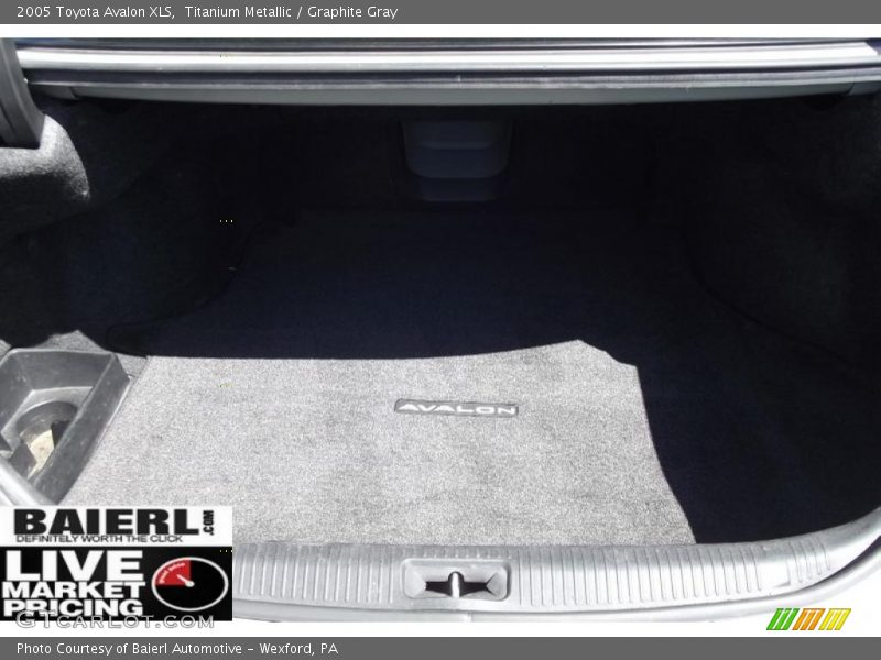 Titanium Metallic / Graphite Gray 2005 Toyota Avalon XLS
