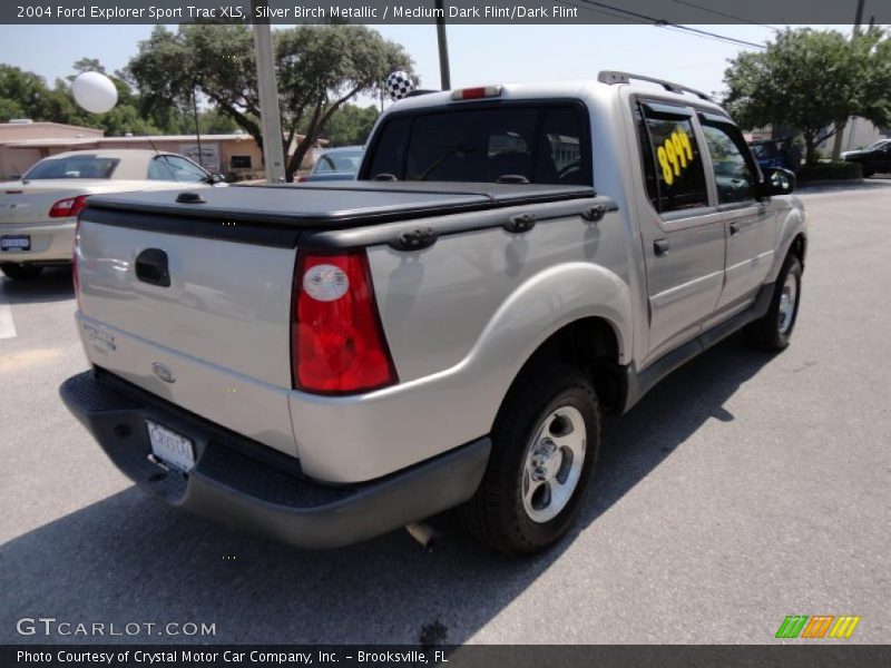 Silver Birch Metallic / Medium Dark Flint/Dark Flint 2004 Ford Explorer Sport Trac XLS