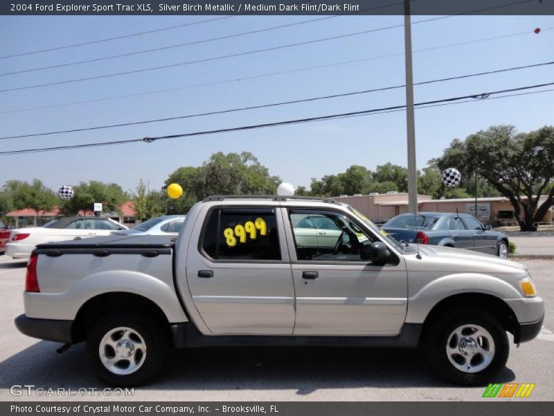 Silver Birch Metallic / Medium Dark Flint/Dark Flint 2004 Ford Explorer Sport Trac XLS