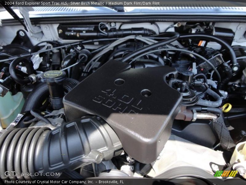 Silver Birch Metallic / Medium Dark Flint/Dark Flint 2004 Ford Explorer Sport Trac XLS