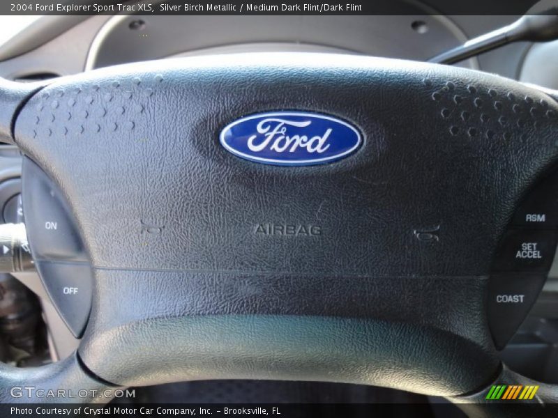Silver Birch Metallic / Medium Dark Flint/Dark Flint 2004 Ford Explorer Sport Trac XLS