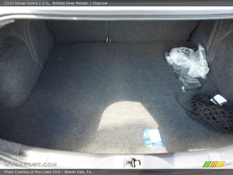 Brilliant Silver Metallic / Charcoal 2010 Nissan Sentra 2.0 SL