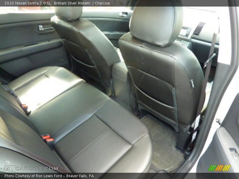 Brilliant Silver Metallic / Charcoal 2010 Nissan Sentra 2.0 SL