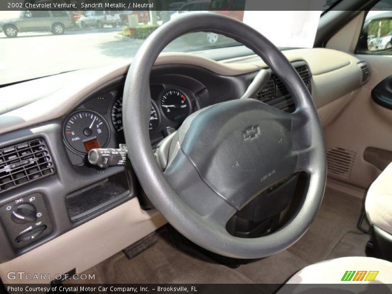 Sandrift Metallic / Neutral 2002 Chevrolet Venture