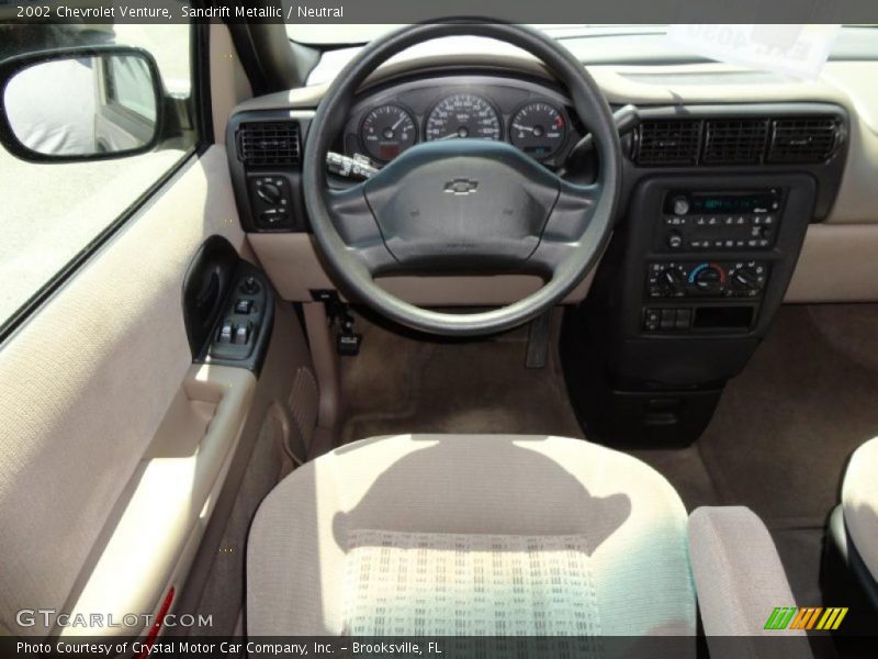 Sandrift Metallic / Neutral 2002 Chevrolet Venture