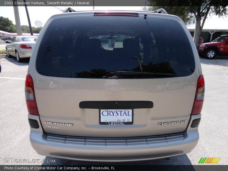 Sandrift Metallic / Neutral 2002 Chevrolet Venture