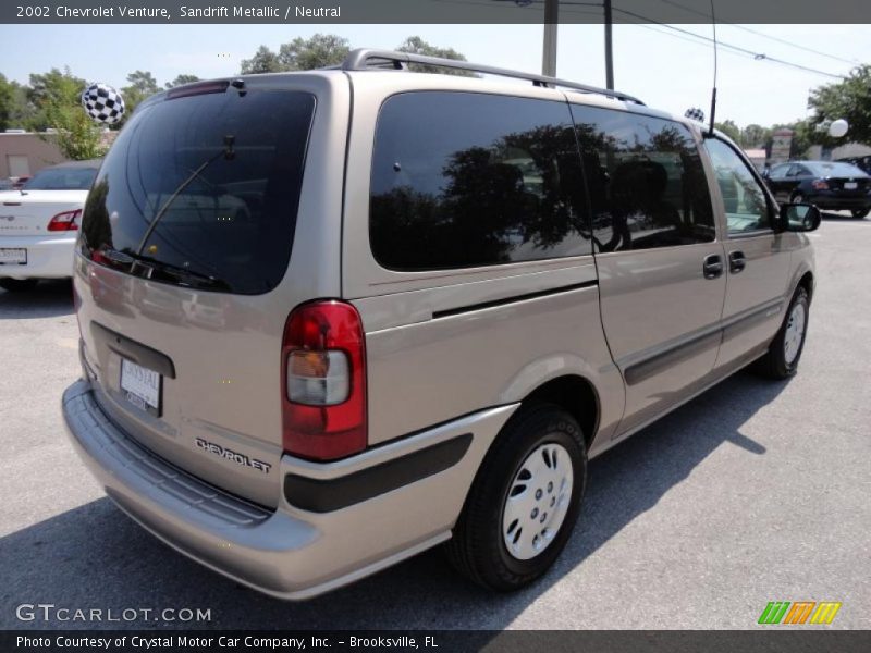 Sandrift Metallic / Neutral 2002 Chevrolet Venture
