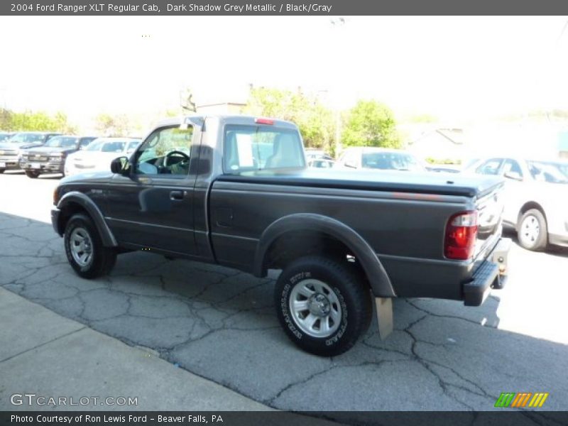 Dark Shadow Grey Metallic / Black/Gray 2004 Ford Ranger XLT Regular Cab