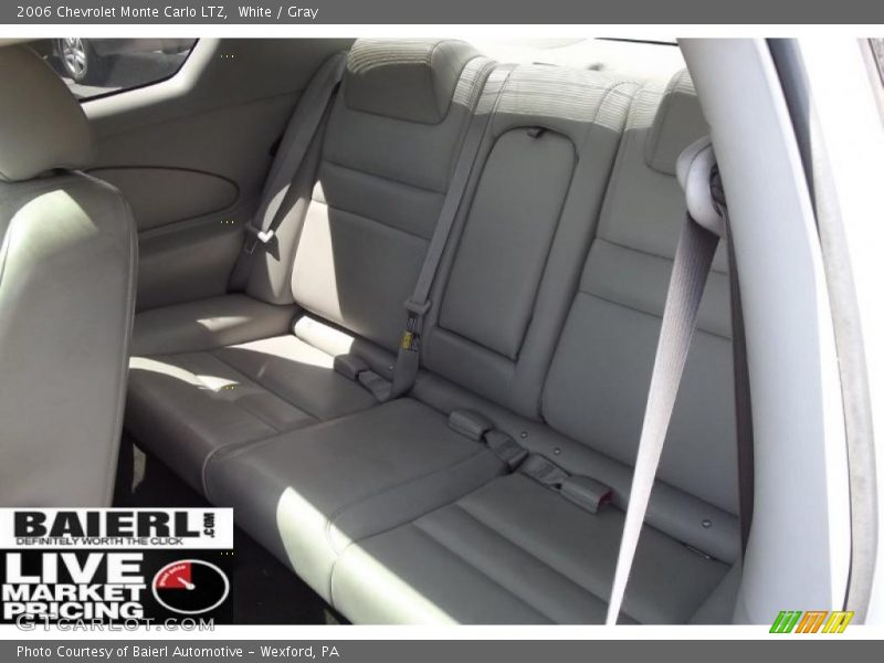 White / Gray 2006 Chevrolet Monte Carlo LTZ