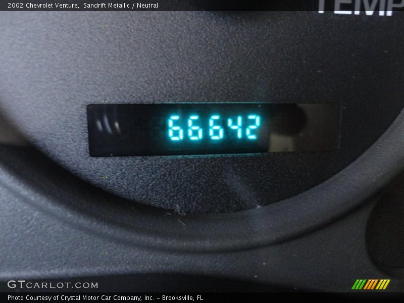 Sandrift Metallic / Neutral 2002 Chevrolet Venture