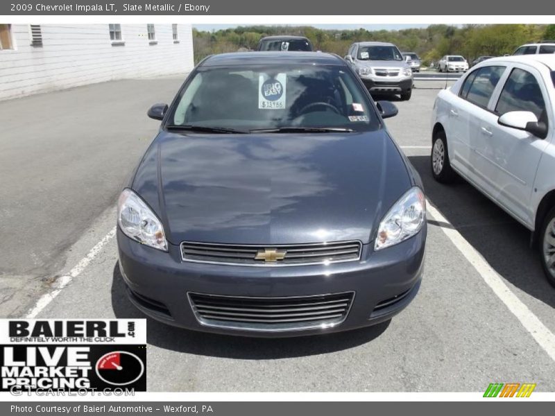 Slate Metallic / Ebony 2009 Chevrolet Impala LT
