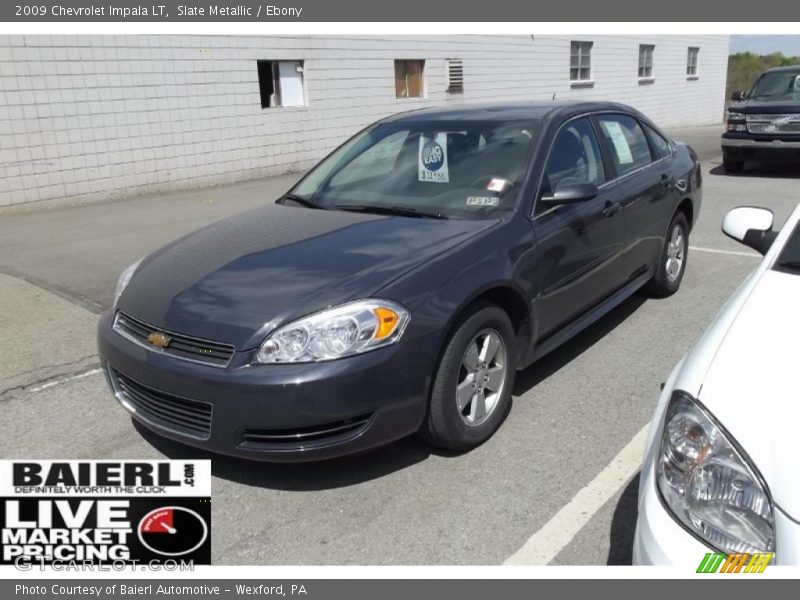 Slate Metallic / Ebony 2009 Chevrolet Impala LT