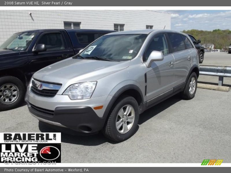 Silver Pearl / Gray 2008 Saturn VUE XE