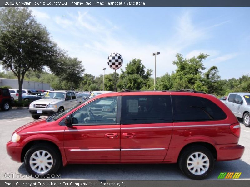  2002 Town & Country LXi Inferno Red Tinted Pearlcoat