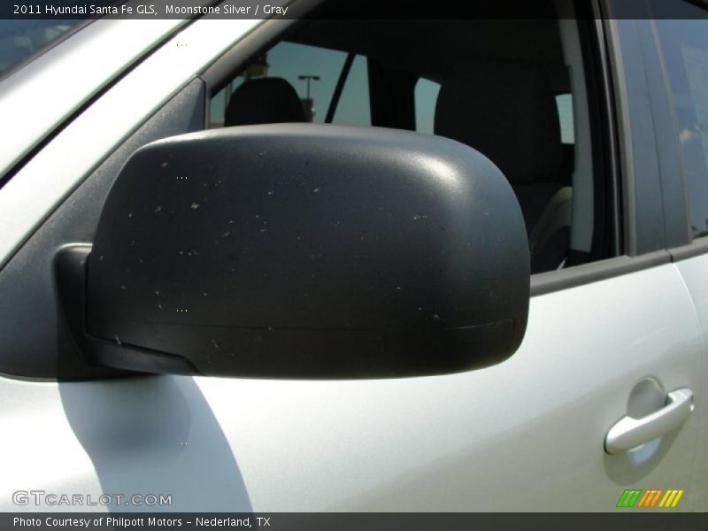 Moonstone Silver / Gray 2011 Hyundai Santa Fe GLS