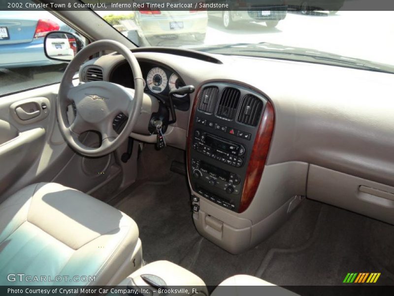 Dashboard of 2002 Town & Country LXi