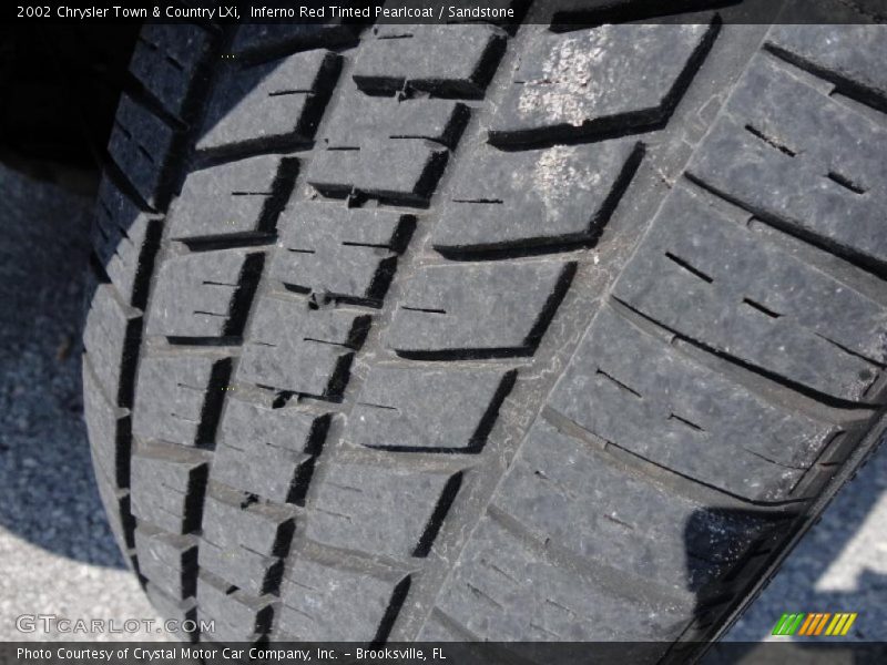Inferno Red Tinted Pearlcoat / Sandstone 2002 Chrysler Town & Country LXi