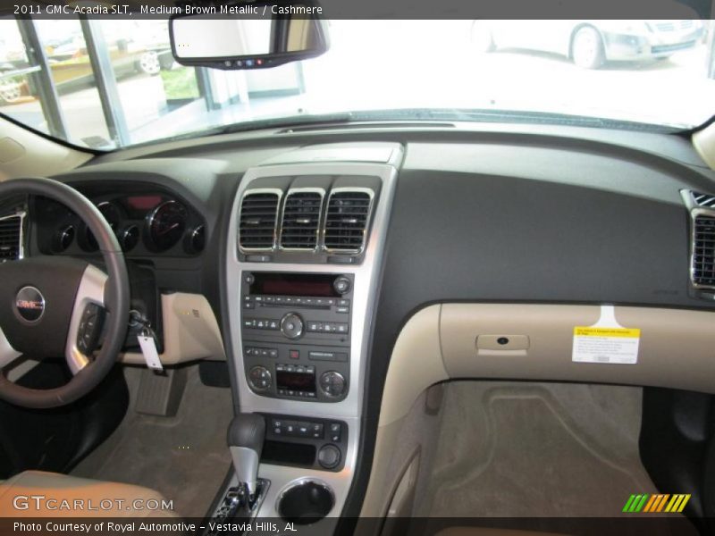 Medium Brown Metallic / Cashmere 2011 GMC Acadia SLT