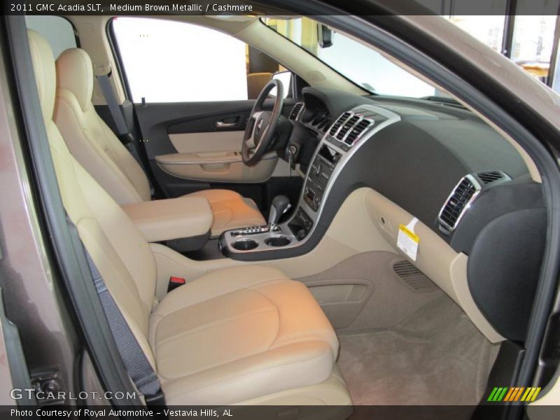 Medium Brown Metallic / Cashmere 2011 GMC Acadia SLT