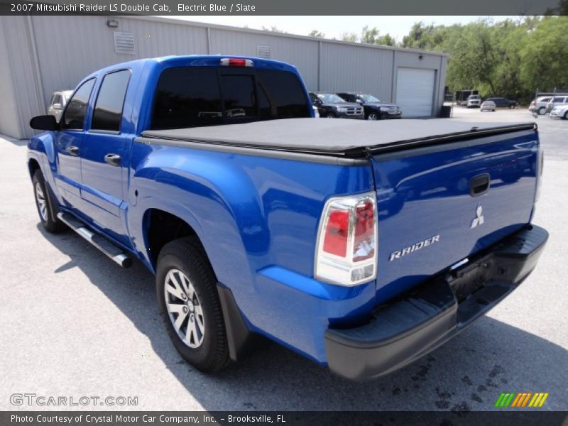 Electric Blue / Slate 2007 Mitsubishi Raider LS Double Cab