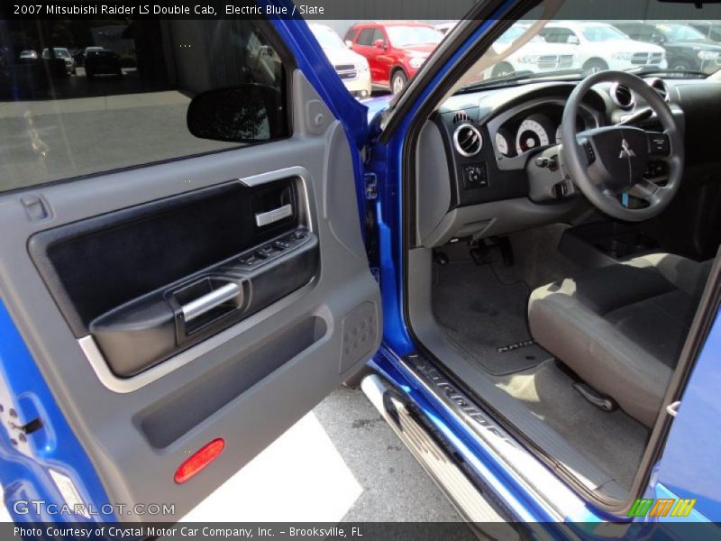 Electric Blue / Slate 2007 Mitsubishi Raider LS Double Cab