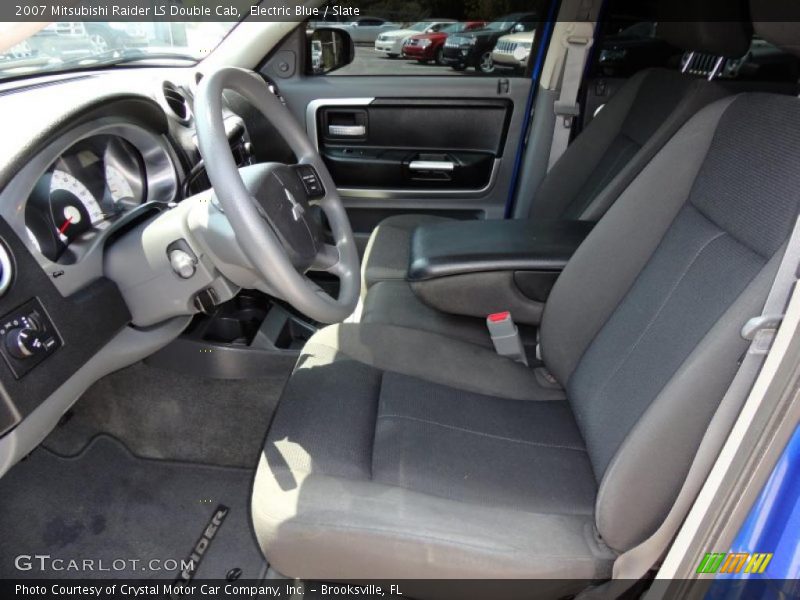 Electric Blue / Slate 2007 Mitsubishi Raider LS Double Cab