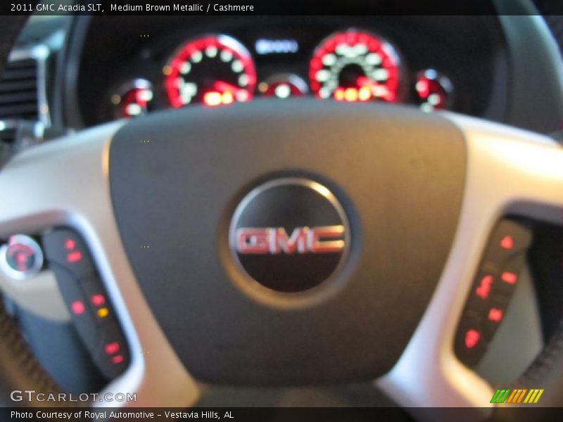 Medium Brown Metallic / Cashmere 2011 GMC Acadia SLT