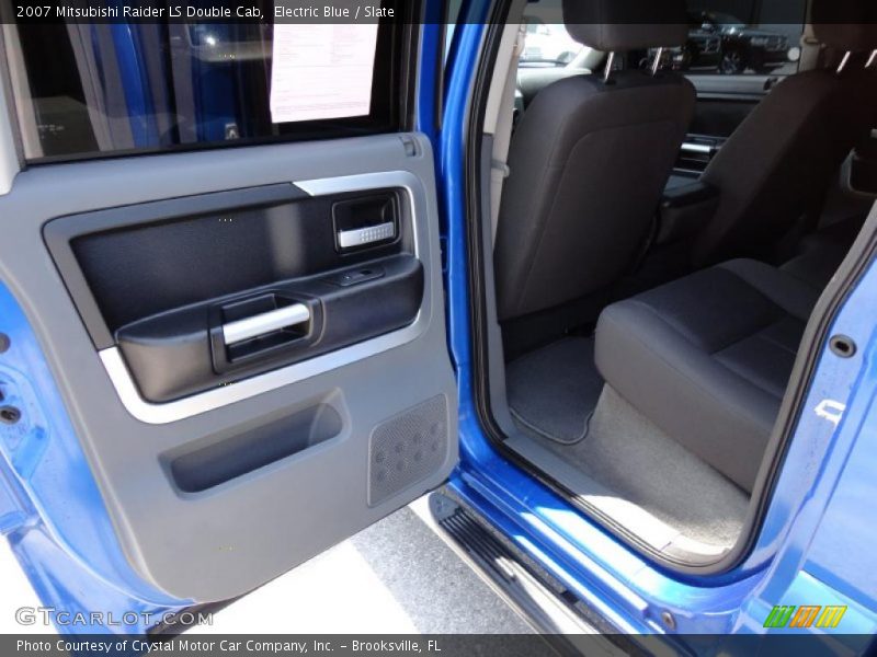 Electric Blue / Slate 2007 Mitsubishi Raider LS Double Cab