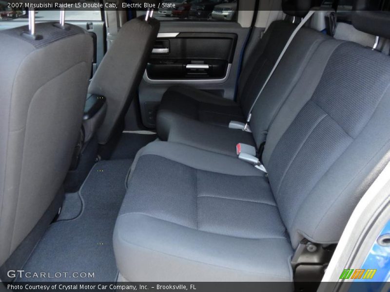 Electric Blue / Slate 2007 Mitsubishi Raider LS Double Cab