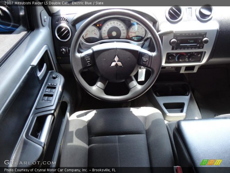 Electric Blue / Slate 2007 Mitsubishi Raider LS Double Cab