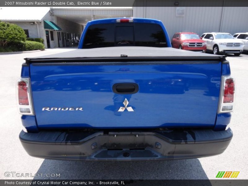 Electric Blue / Slate 2007 Mitsubishi Raider LS Double Cab