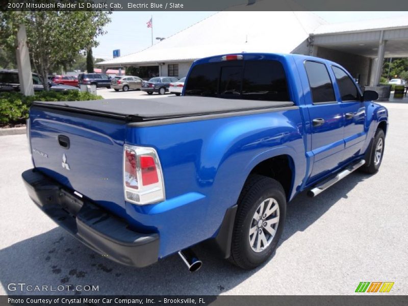 Electric Blue / Slate 2007 Mitsubishi Raider LS Double Cab