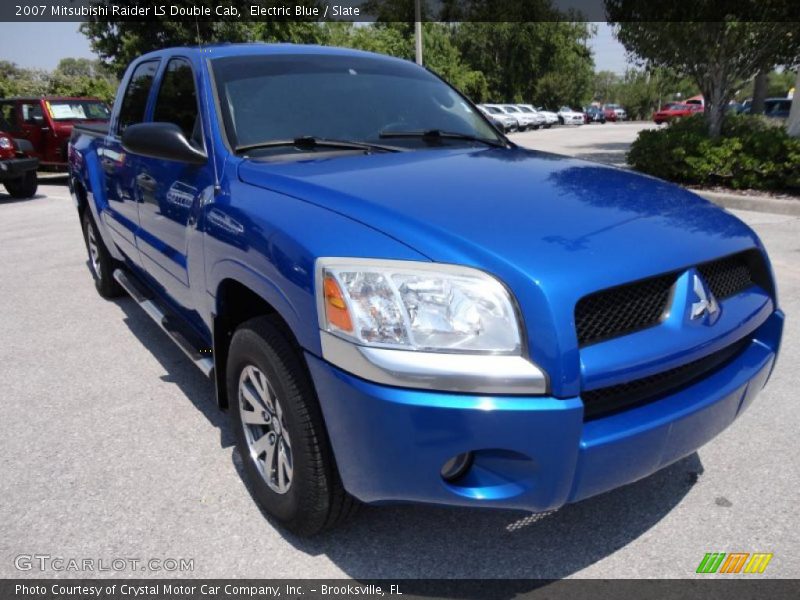 Electric Blue / Slate 2007 Mitsubishi Raider LS Double Cab