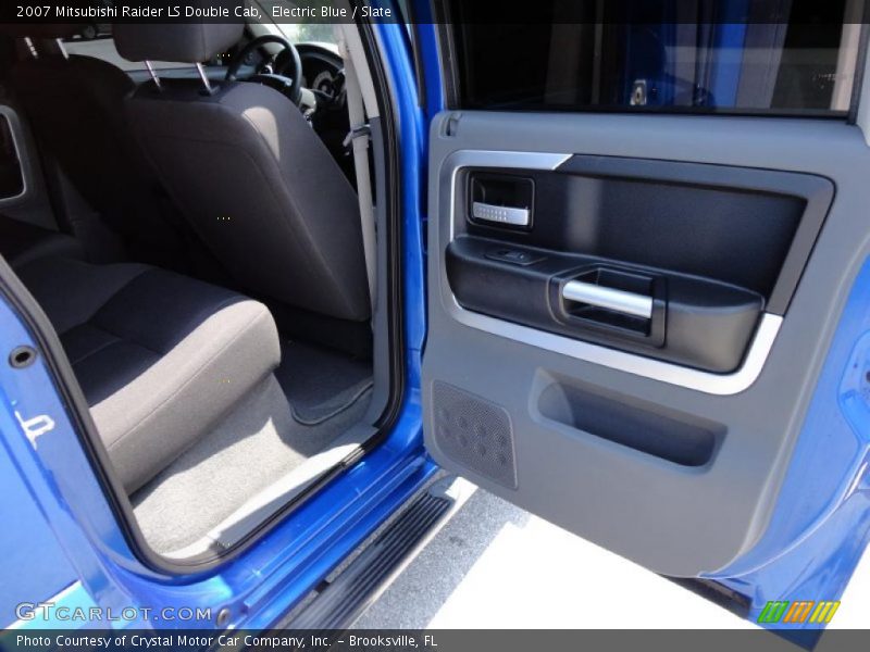 Electric Blue / Slate 2007 Mitsubishi Raider LS Double Cab